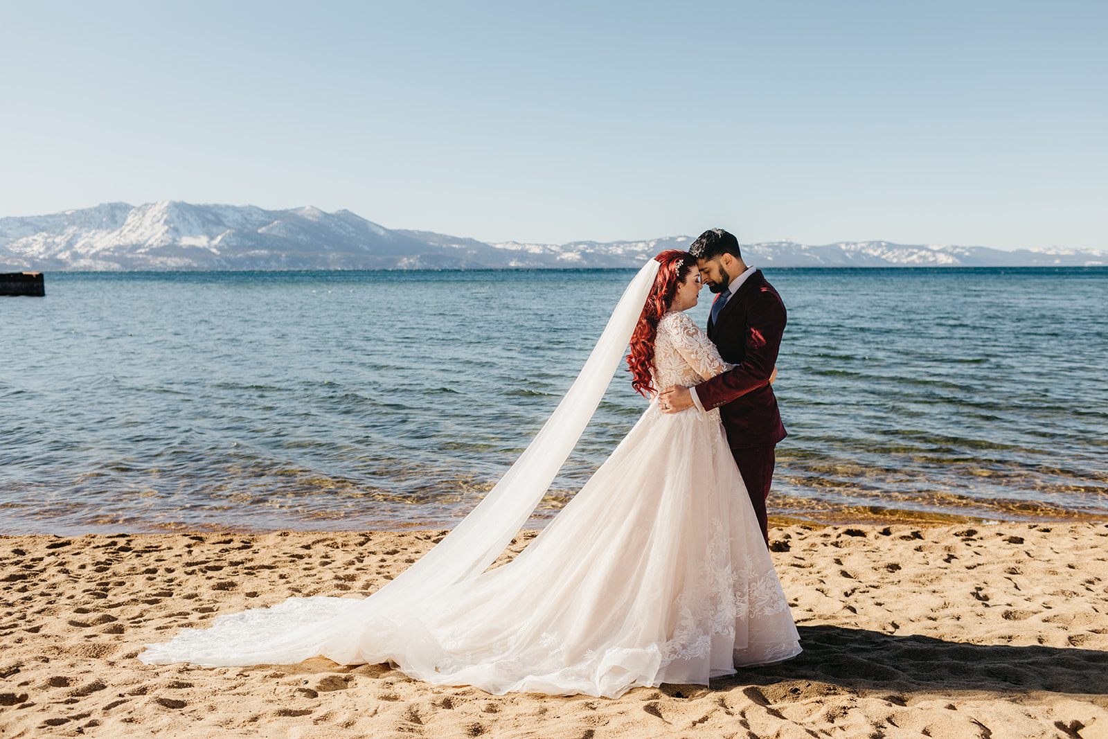 Winter Tale of a Magical Lake Tahoe Wedding
