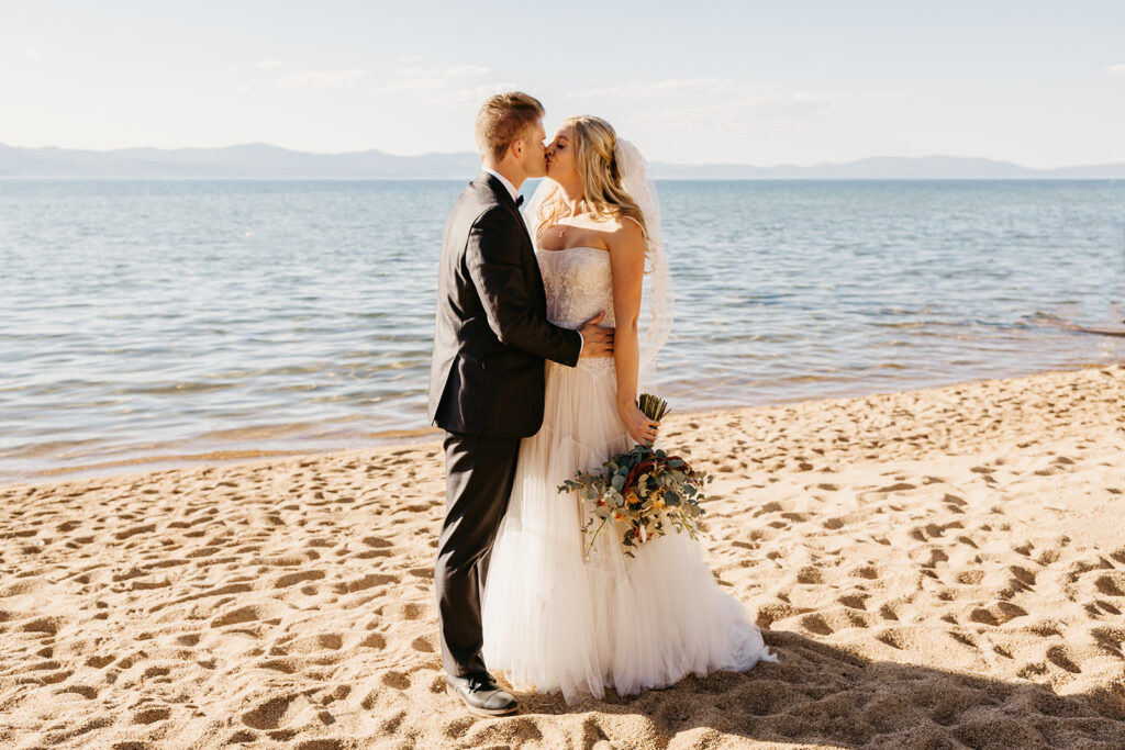 Dream Wedding at Lakeside Beach South Tahoe