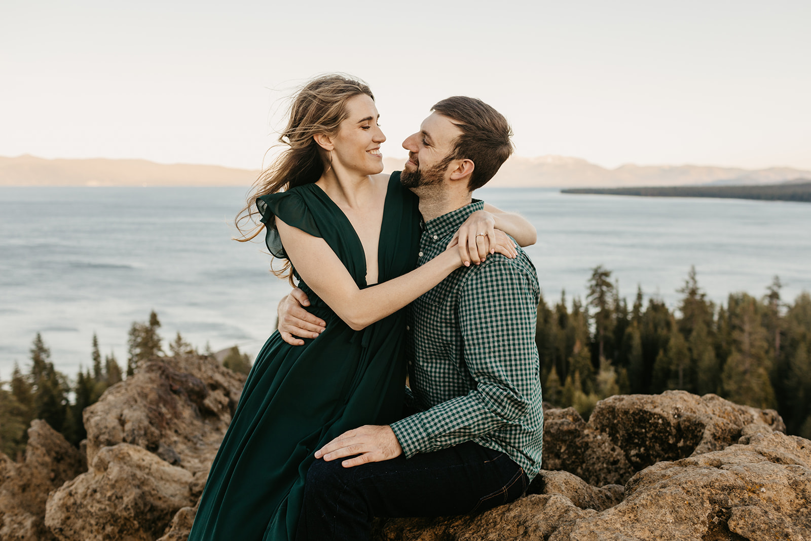 This inspiration for a North Lake Tahoe Engagement Session was captured by Dani Rawson Photography | A Lake Tahoe Photographer