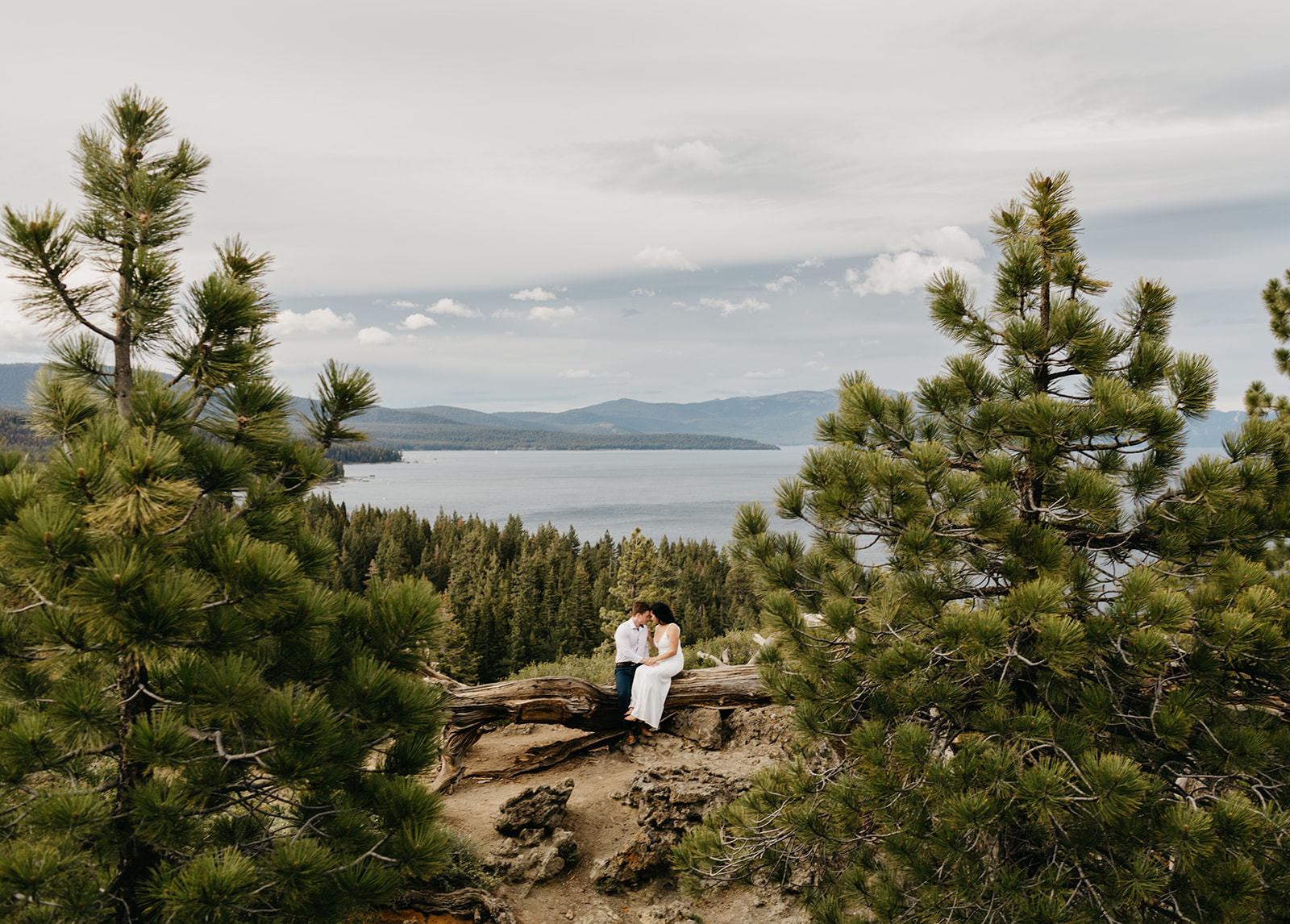 Check out this Lake Tahoe West Shore Engagement Session captured by Dani Rawson Photo, a Lake Tahoe-based wedding photographer.