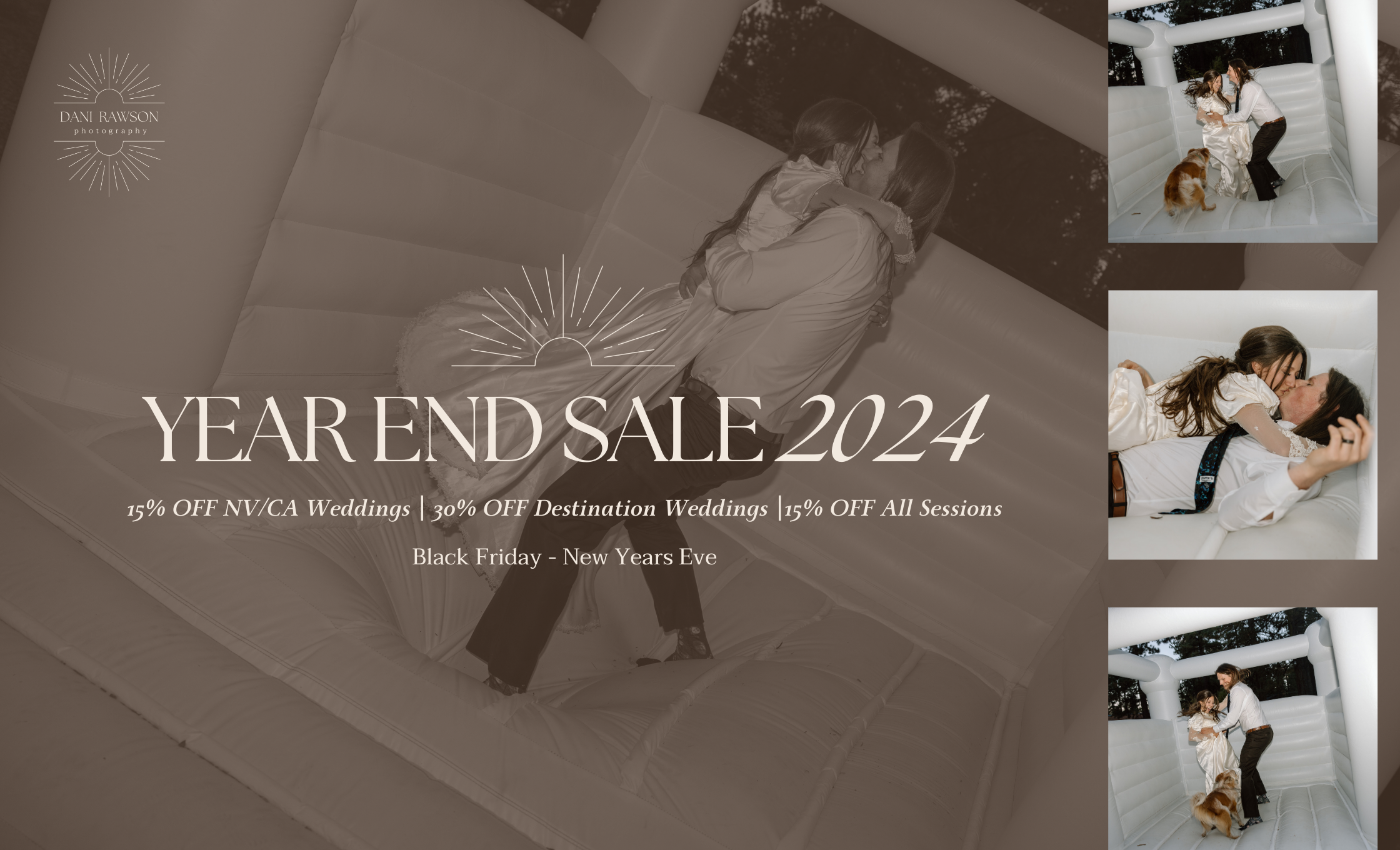 🎉 Year-End Sale: 30% Off Wedding Photography + More! 🎉