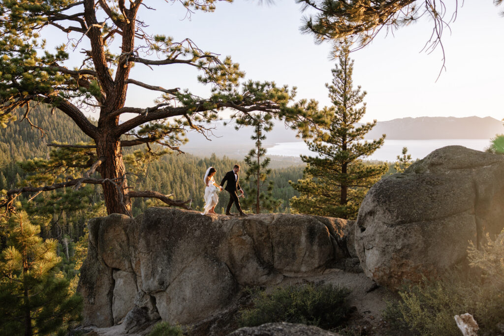 May Wedding at Tahoe Blue Estate in South Lake Tahoe California. Photographed by Dani Rawson Photo