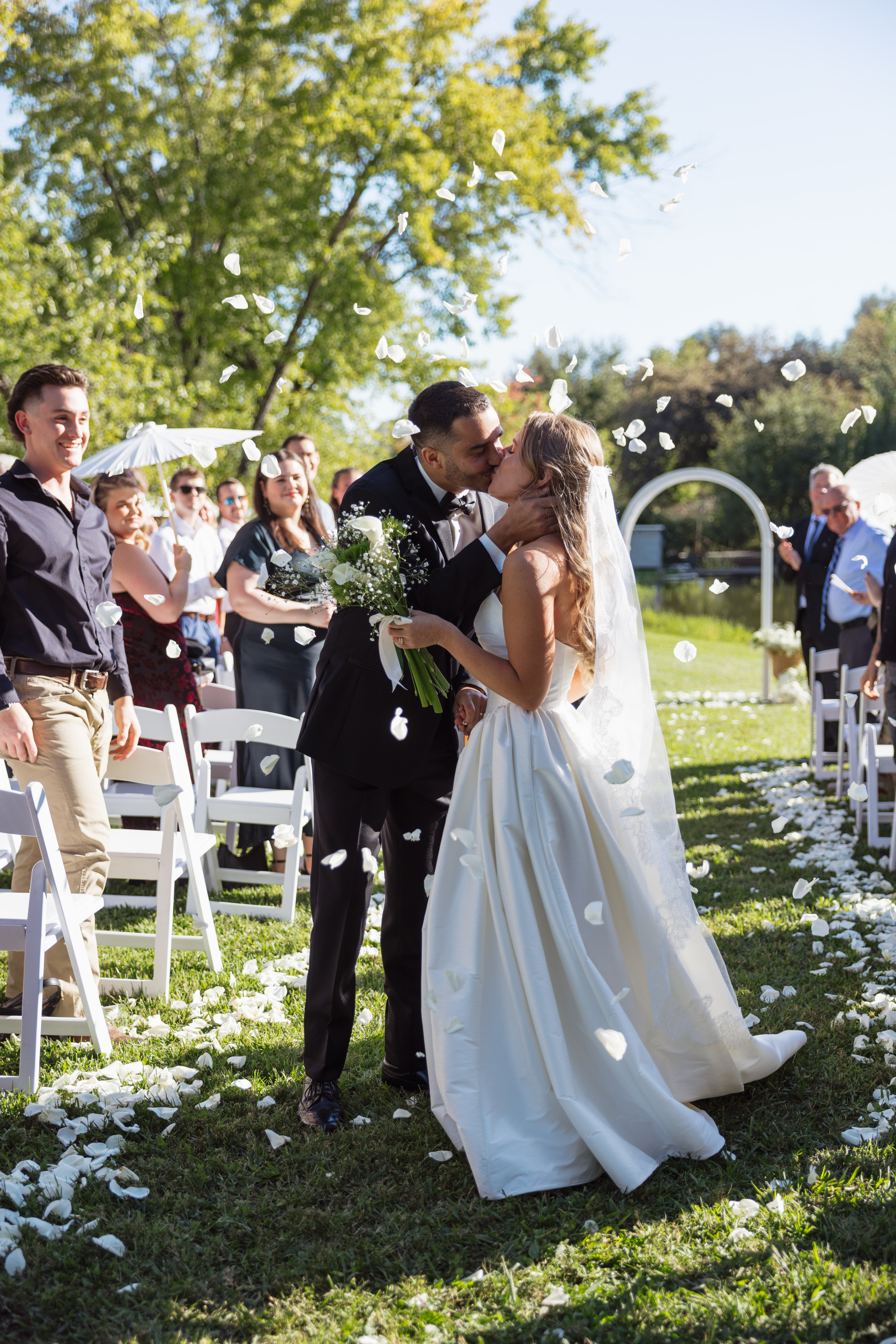 A Romantic Backyard Wedding in Auburn, CA | Taylor & Trevor